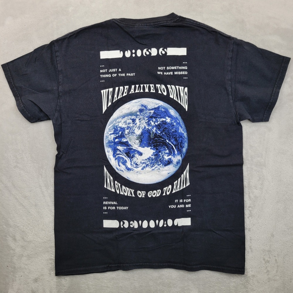 This Is Revival Shirt Mens Medium Christian Religion Glory God Earth‎ Sanctuary
